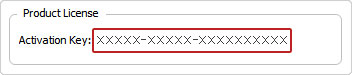 Activation Key